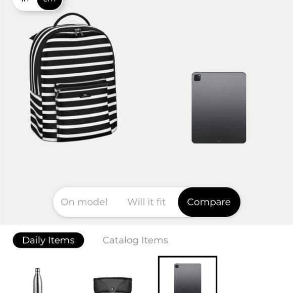 Scout Black and white backpack made with poly canvas
Wipe clean with damp towel - Picture 3 of 16